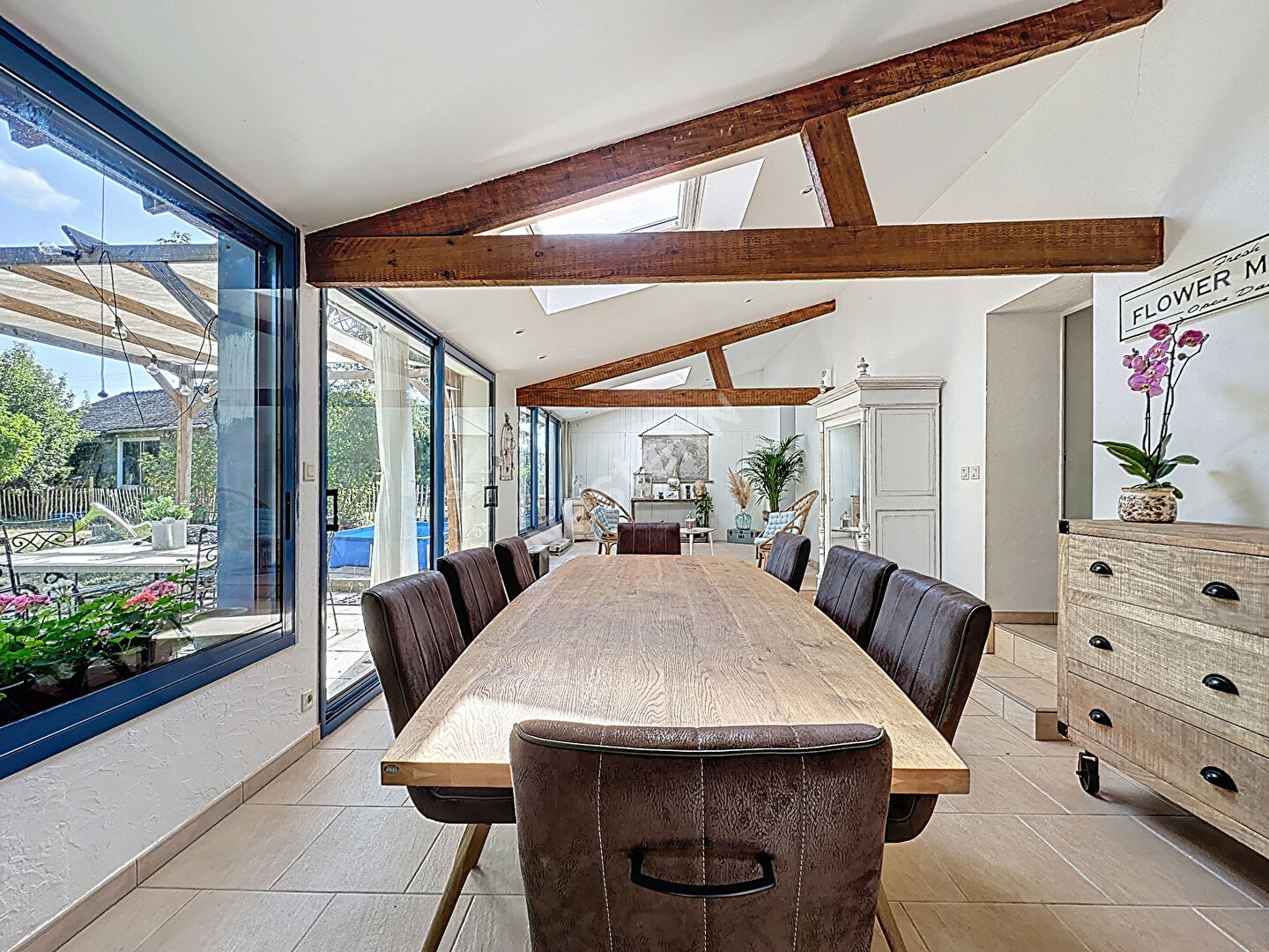 Charmante longère à Grez-Neuville 192m2 - 5 chambres sur un terrain de plus de 1500m2 avec grand garage !