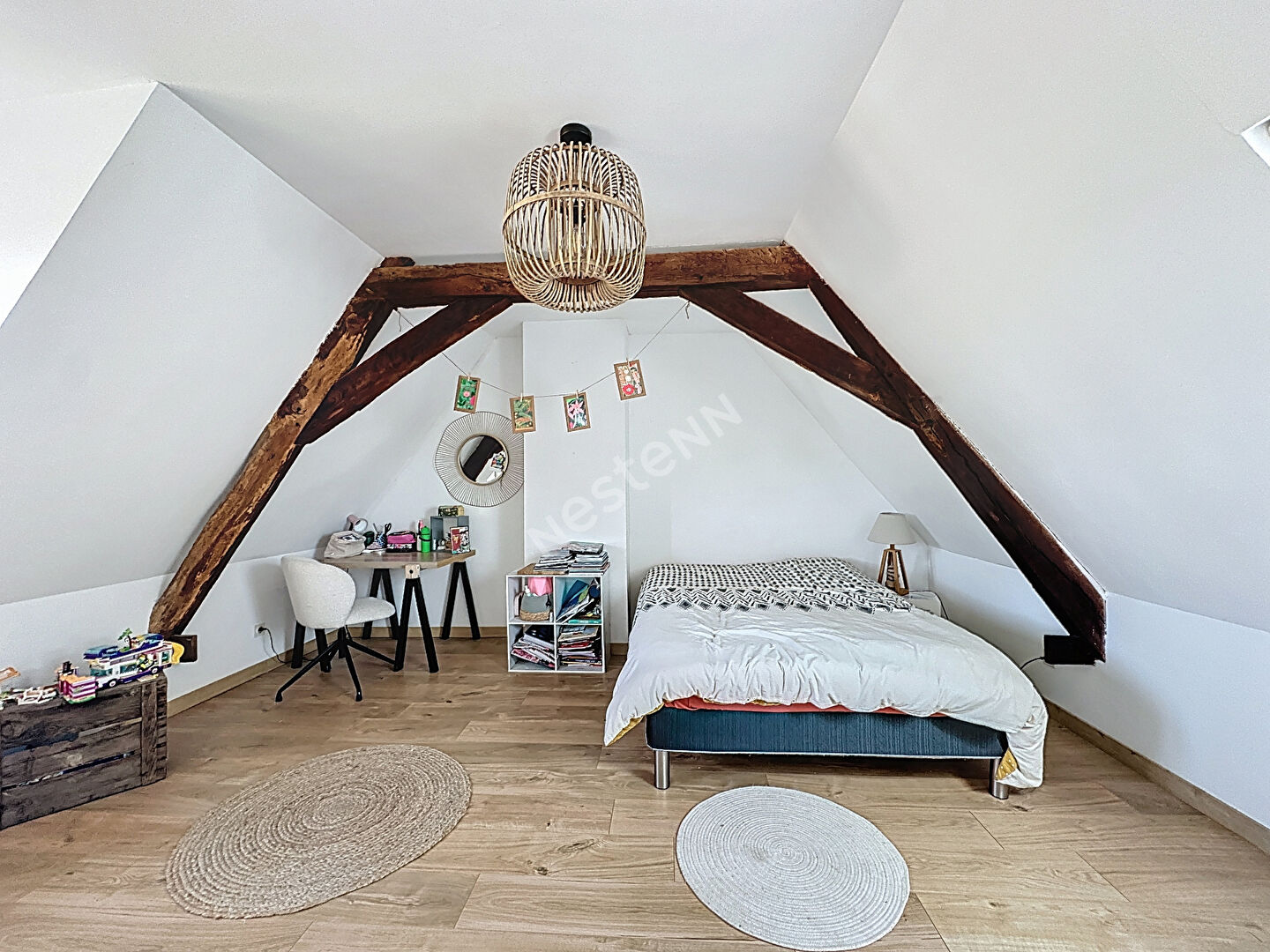 Charmante longère à Grez-Neuville 192m2 - 5 chambres sur un terrain de plus de 1500m2 avec grand garage !