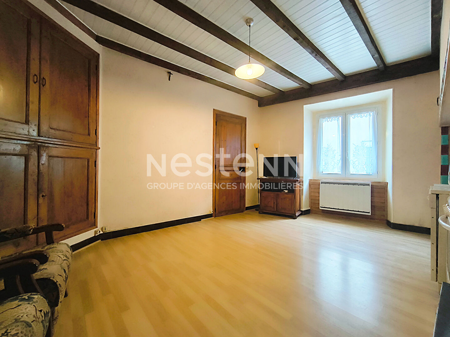 À proximité de Cuxac-Cabardès, maison de village 4 chambres avec grenier aménageable 30 m²