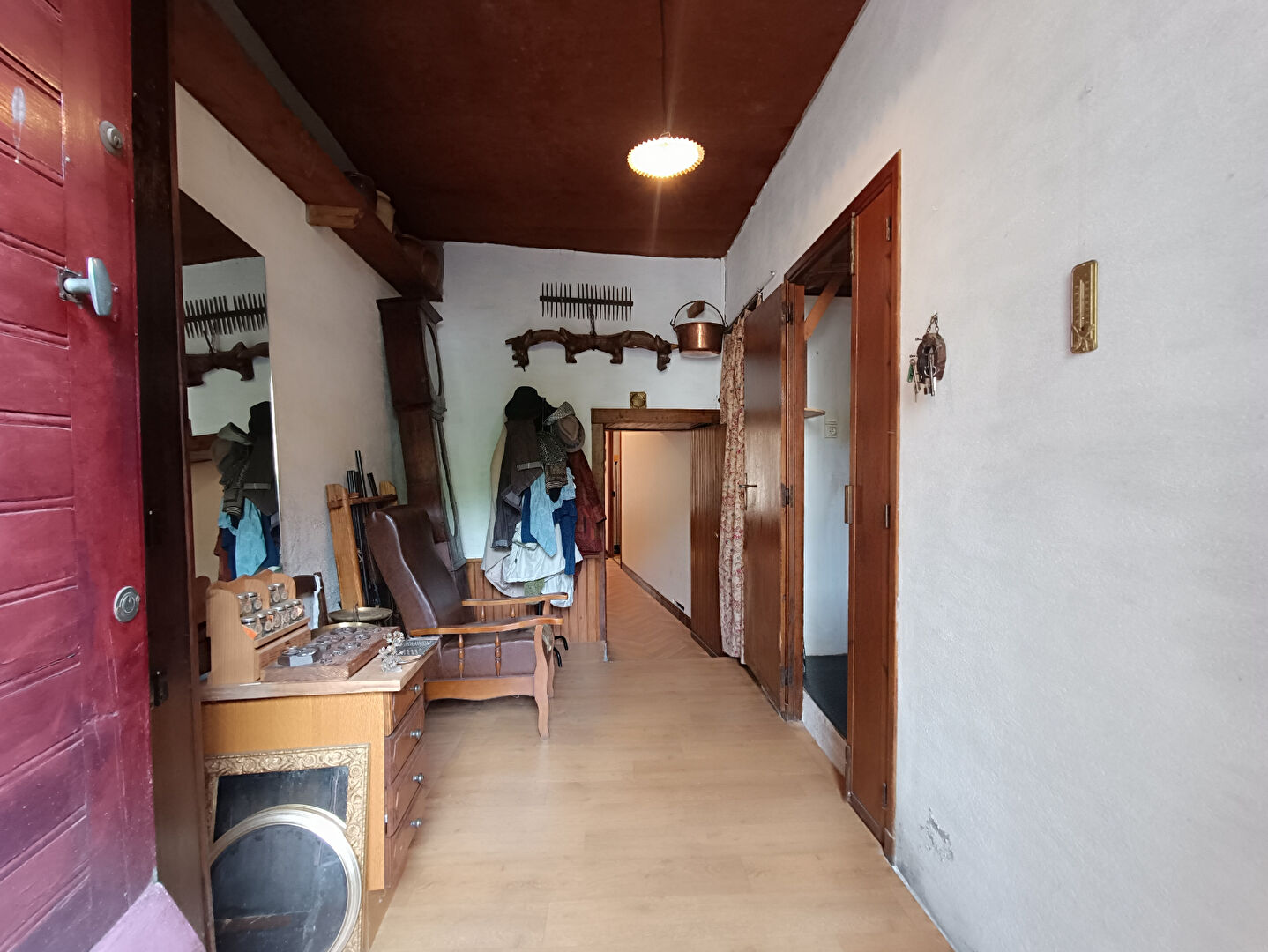 À proximité de Cuxac-Cabardès, maison de village 4 chambres avec grenier aménageable 30 m²