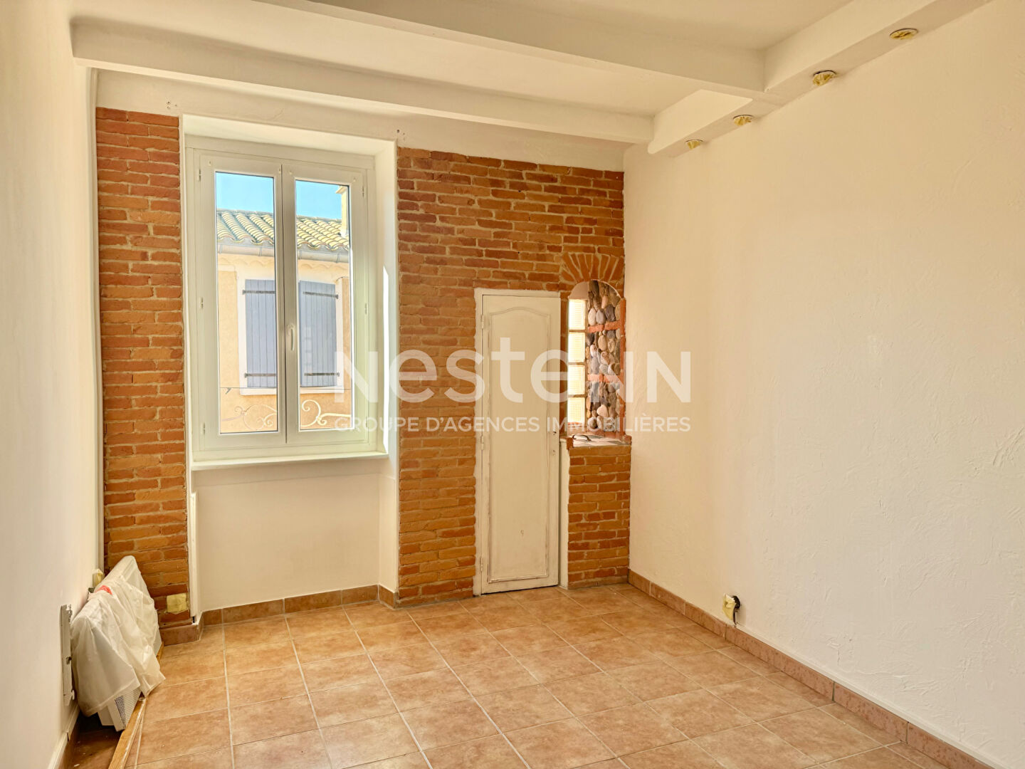 Maison de village 85 m² vendue louée avec 3 chambres à 10 minutes de Carcassonne