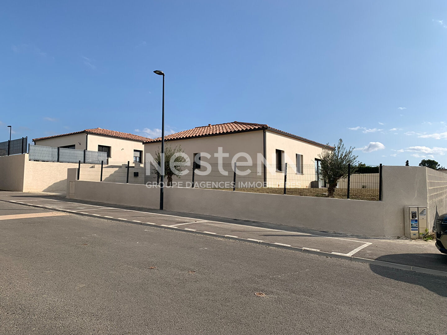 Proche de Carcassonne, villa neuve 103 m² avec garage, jardin 500 m² et terrasse sud